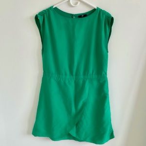 H&M Green Mini Dress